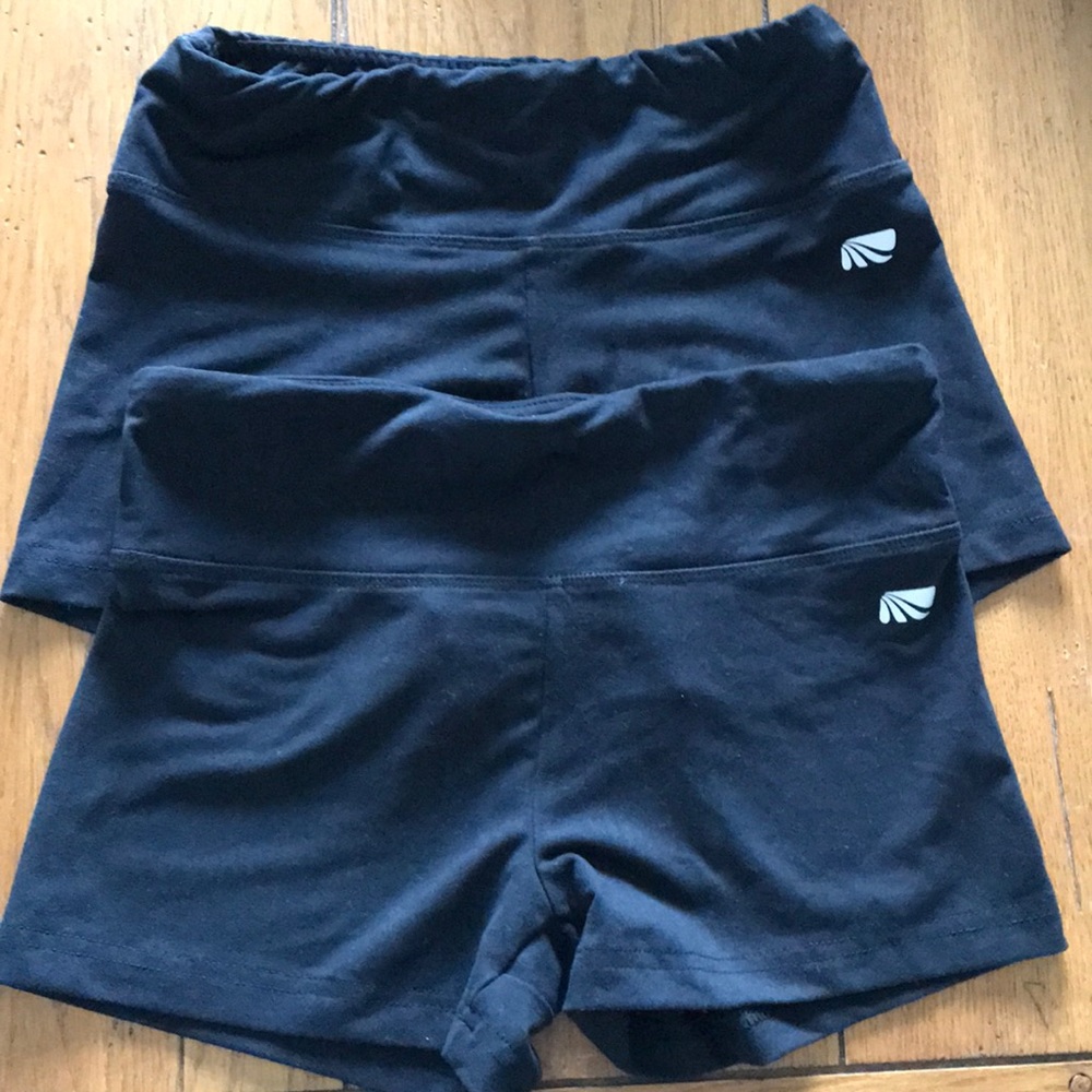 Marika Tek workout shorts black size medium (2)